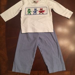 18 month boys Banana Split PJ Masks Pant Set